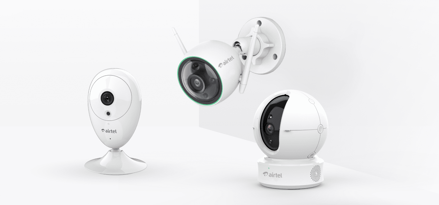 How are wireless security cameras powered?